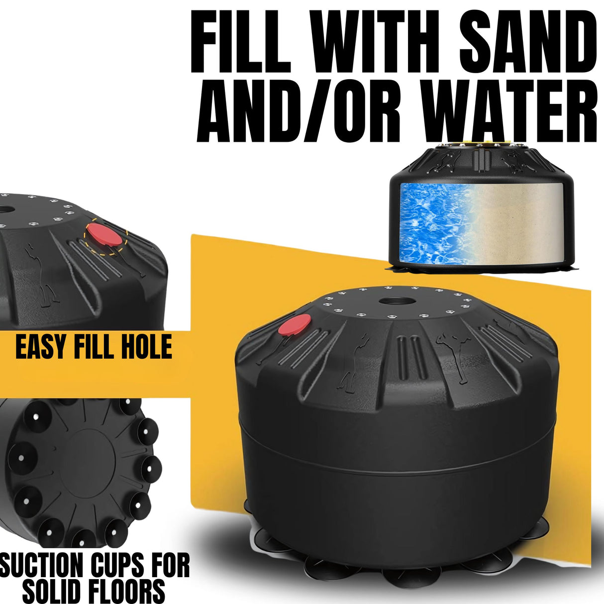 5.5 Ft Free Standing Punch Bag With Cover