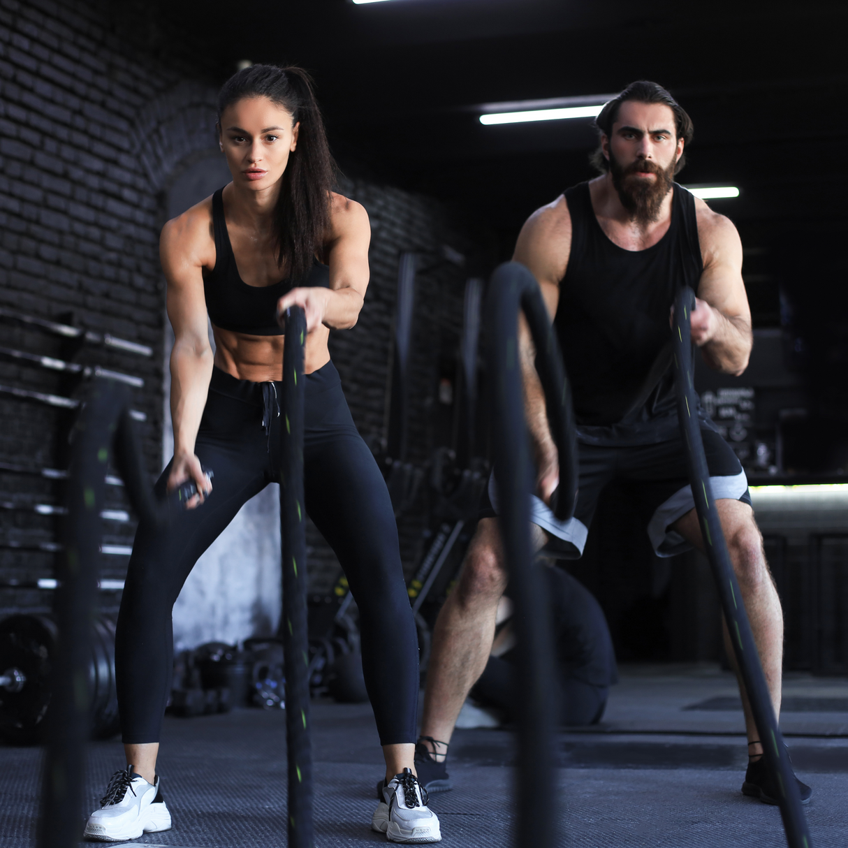 EXTRA Heavy Battle Rope With Wall Anchor