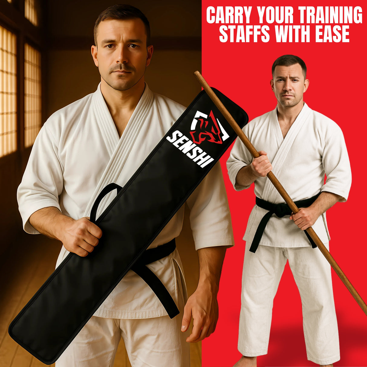 Custodia da trasporto Senshi Japan Bo da 80 pollici