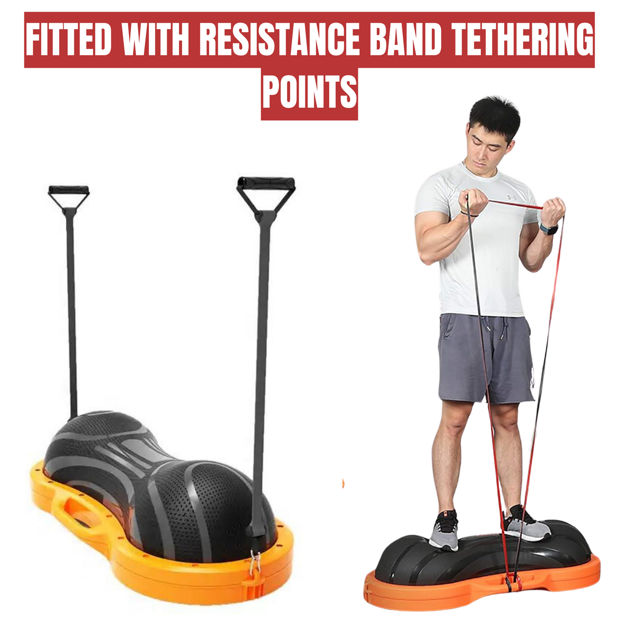 Half Peanut Shape Balance Trainer Stepper