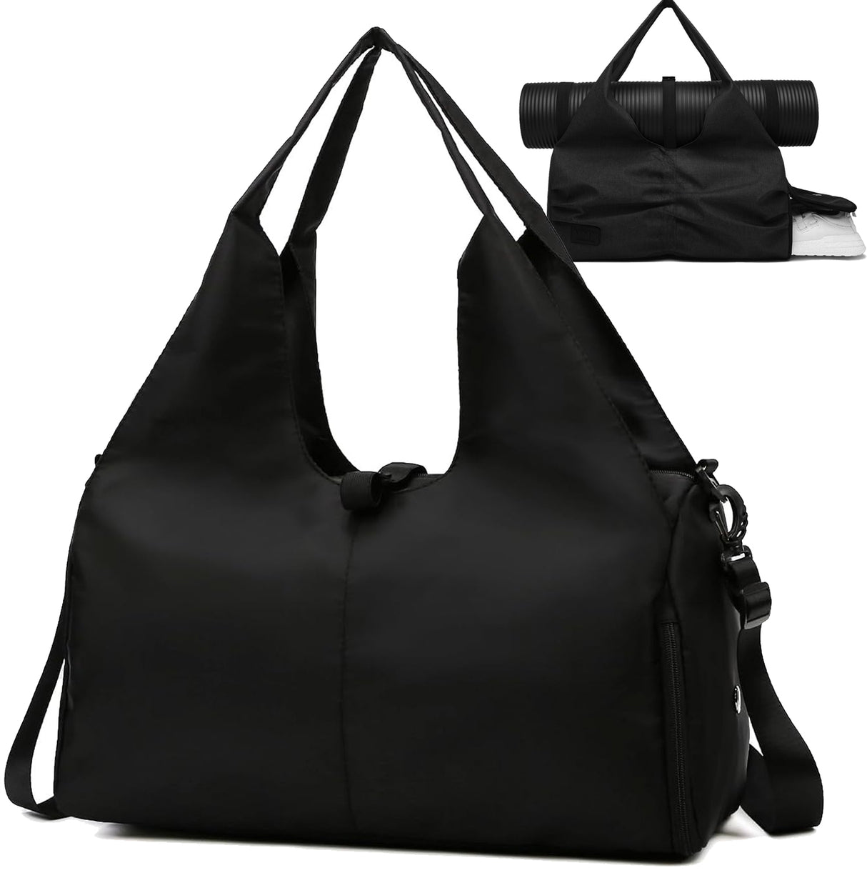 Gym Bag With Shoe Compartment