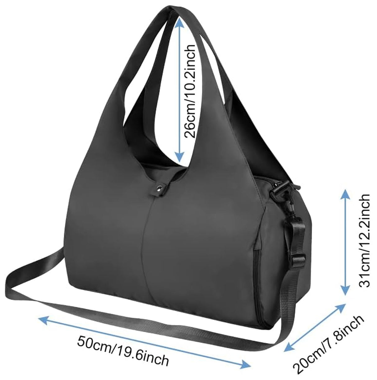 Gym Bag With Shoe Compartment
