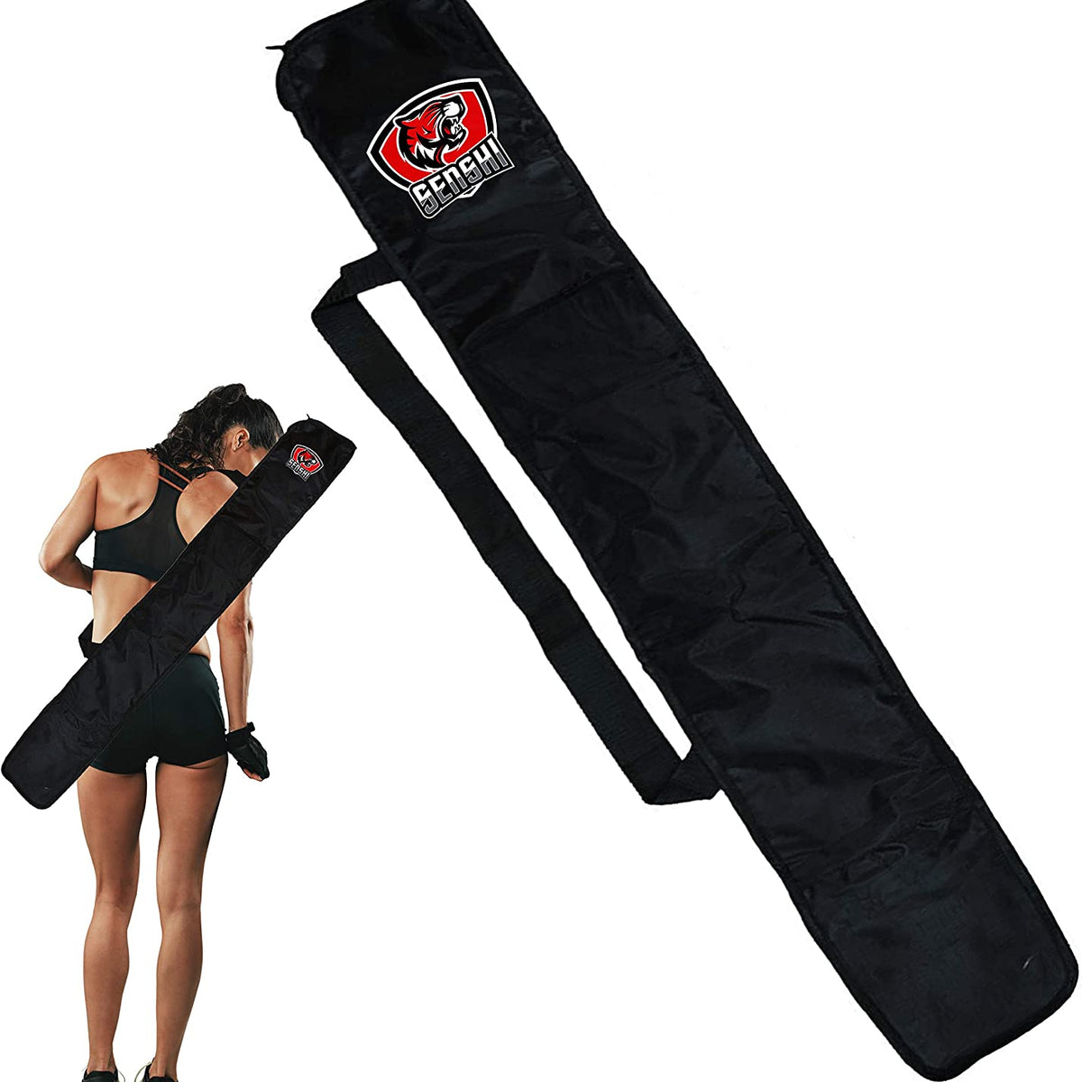 Borsa Per Nunchucks Hiwhale - Custodia In Oxford Per Conservazione E Trasporto, 36x8.5 Cm - Foto 6