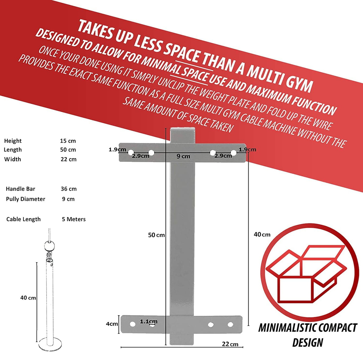 Ceiling Mounted Pulley Cable Machine V1 - Cable Machine