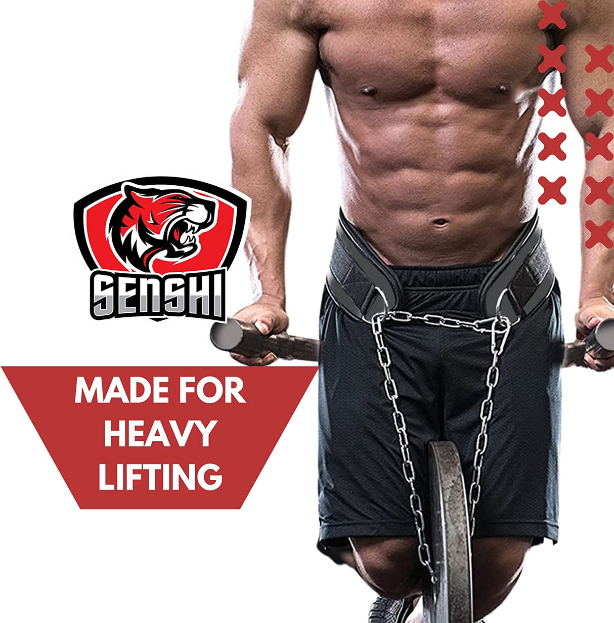 Klimmzug- und Tauchgürtel aus Neopren