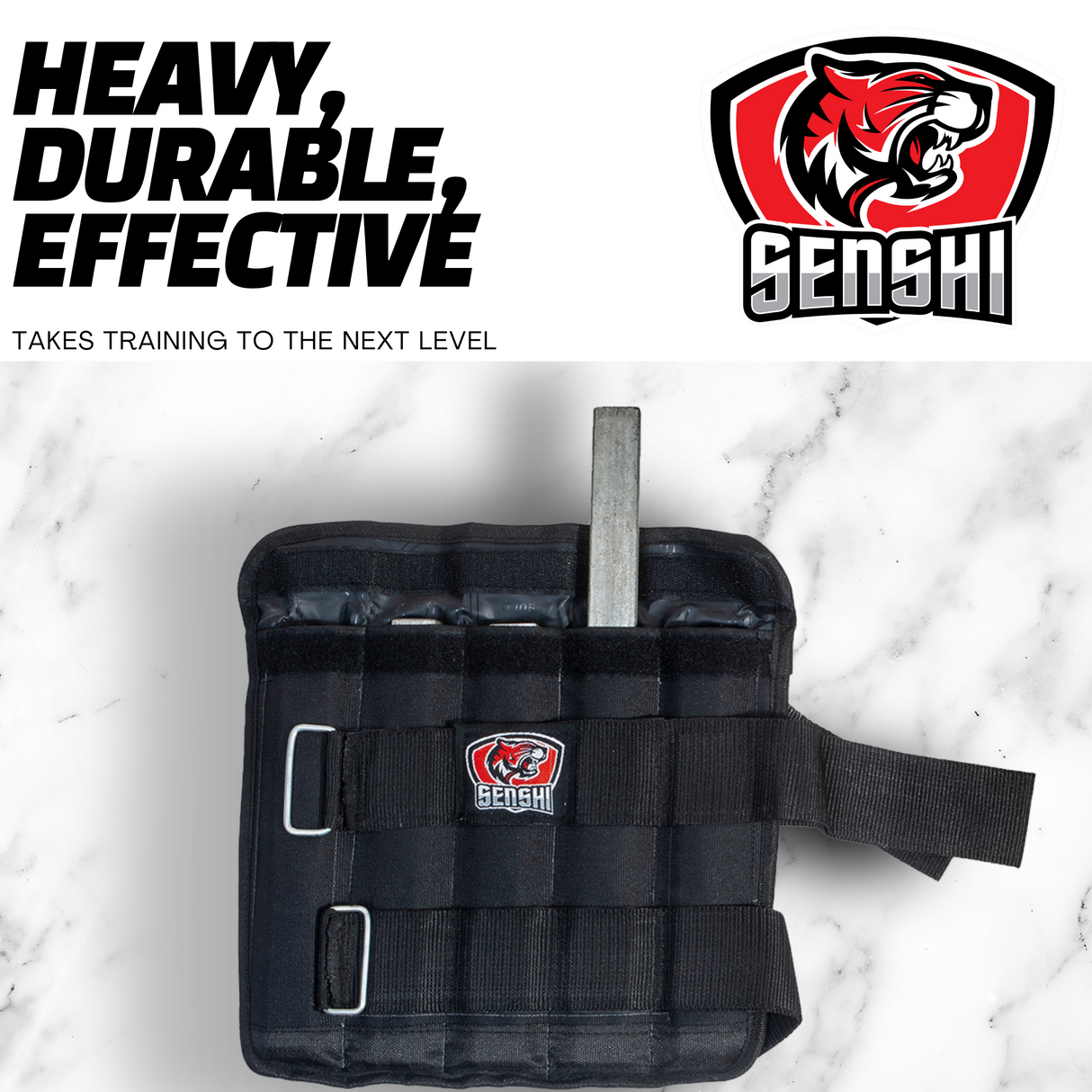 Schlanke Knöchelgewichte mit 5,4 kg (2 x 2,7 kg)