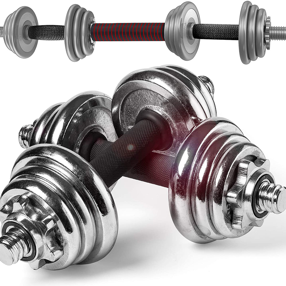 York fitness 2025 chrome retailer dumbbell