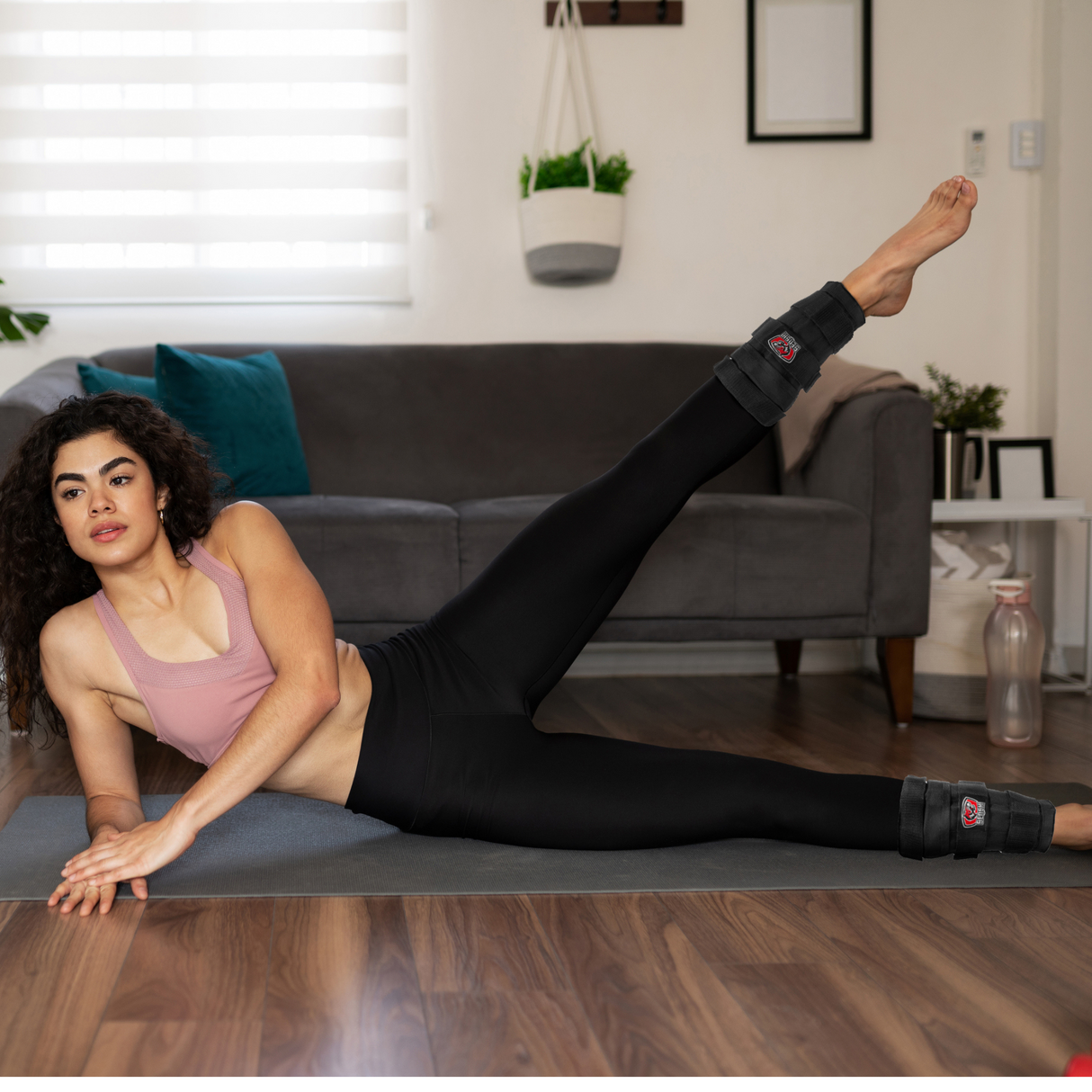 Schlanke Knöchelgewichte mit 5,4 kg (2 x 2,7 kg)