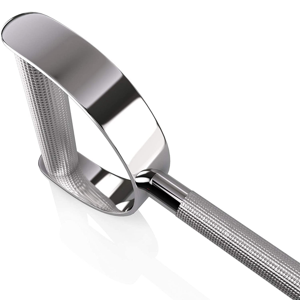 Chrome Lat Bar With Handles For Cable Machines - Cable