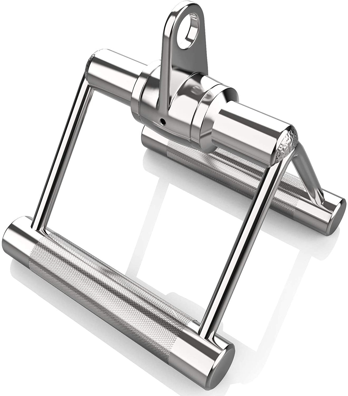 Chrome Revolving Rowing Handle For Cable Machines - Cable