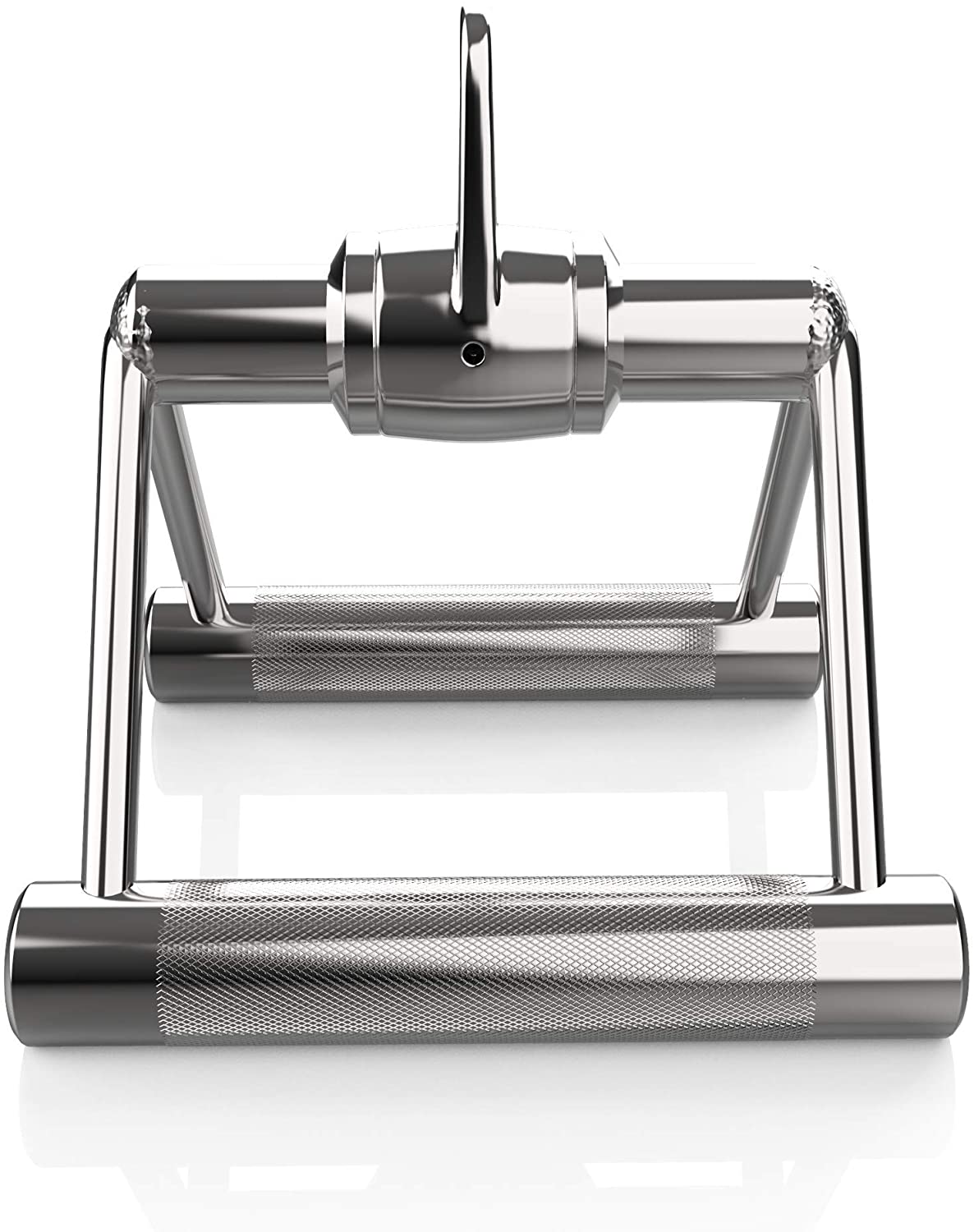 Chrome Revolving Rowing Handle For Cable Machines - Cable