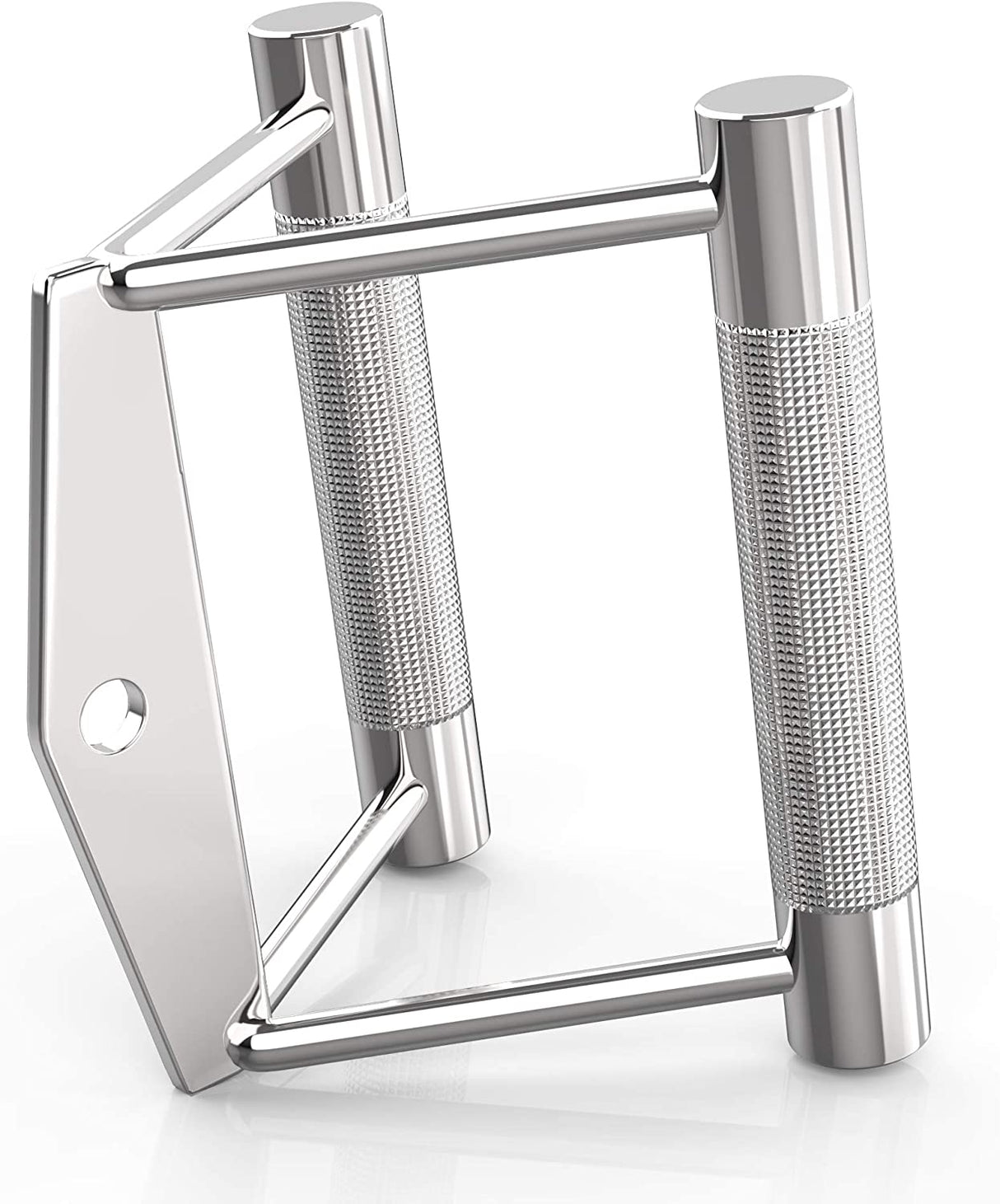 Chrome Close Grip Rowing Handle Attachment For Cable Machines