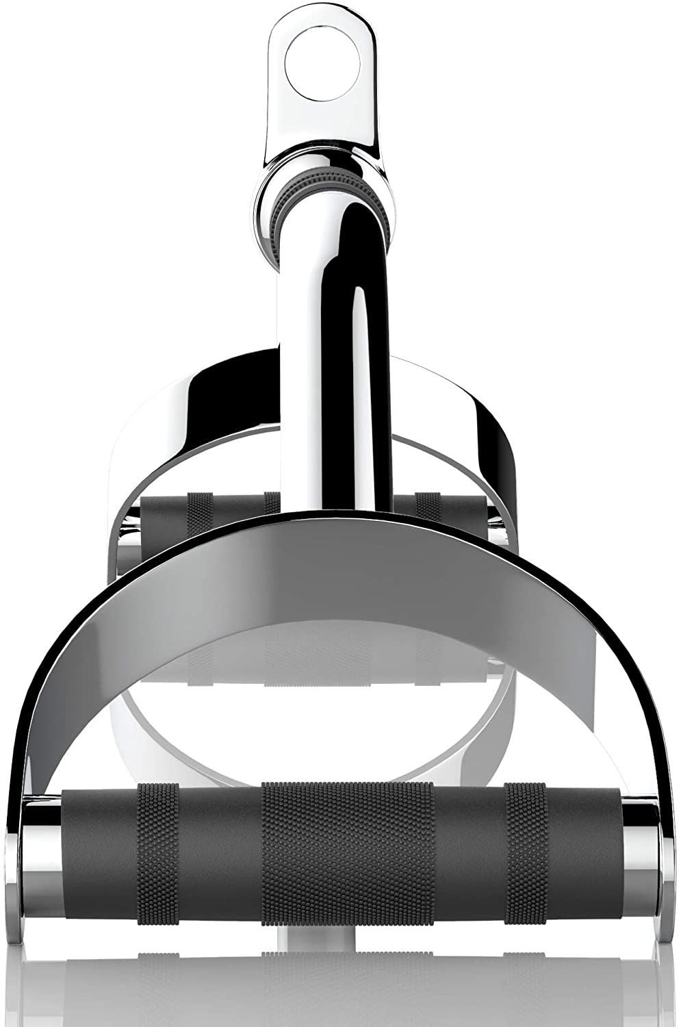 Rubber coated lat bar for cable machines - 24 inch