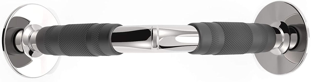 Rubber Coated V Push Down Bar Attachment - For Cable Machines