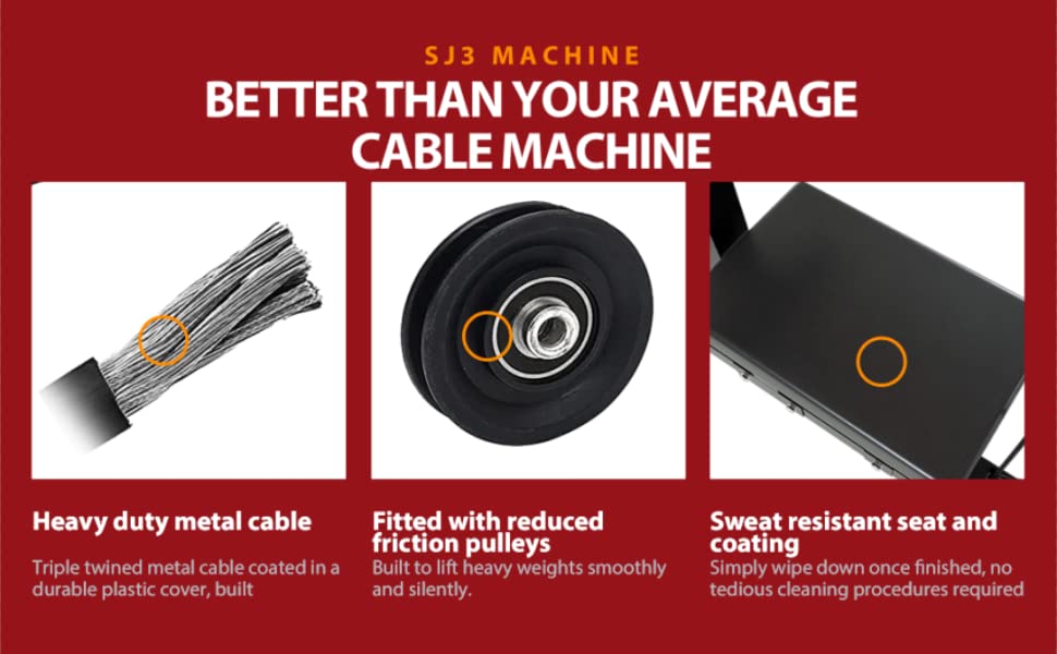 3-Stationen-198-kg-Multi-Gym-Kabelgerät für private und gewerbliche Fitnessstudios – Boxsack, Dip-Station, Latzug und vieles mehr inklusive!