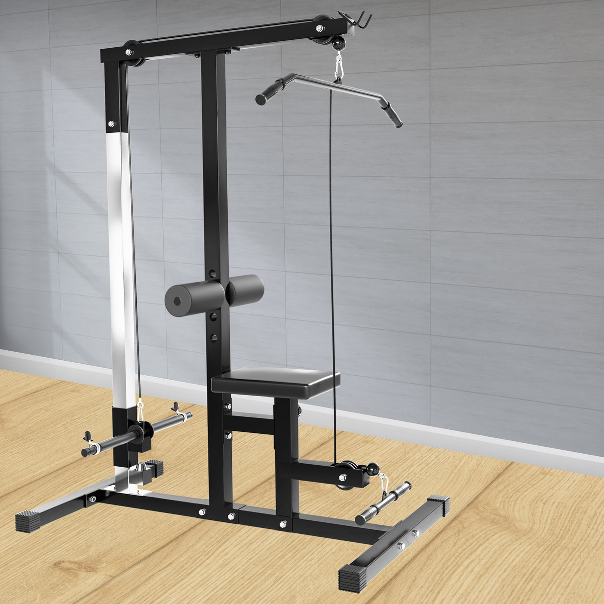 Senshi Japan V3 Cable Machine With Lat Bar Straight Bar