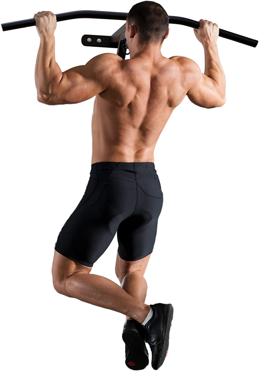 Soporte de montaje en pared para saco de boxeo con barra de dominadas