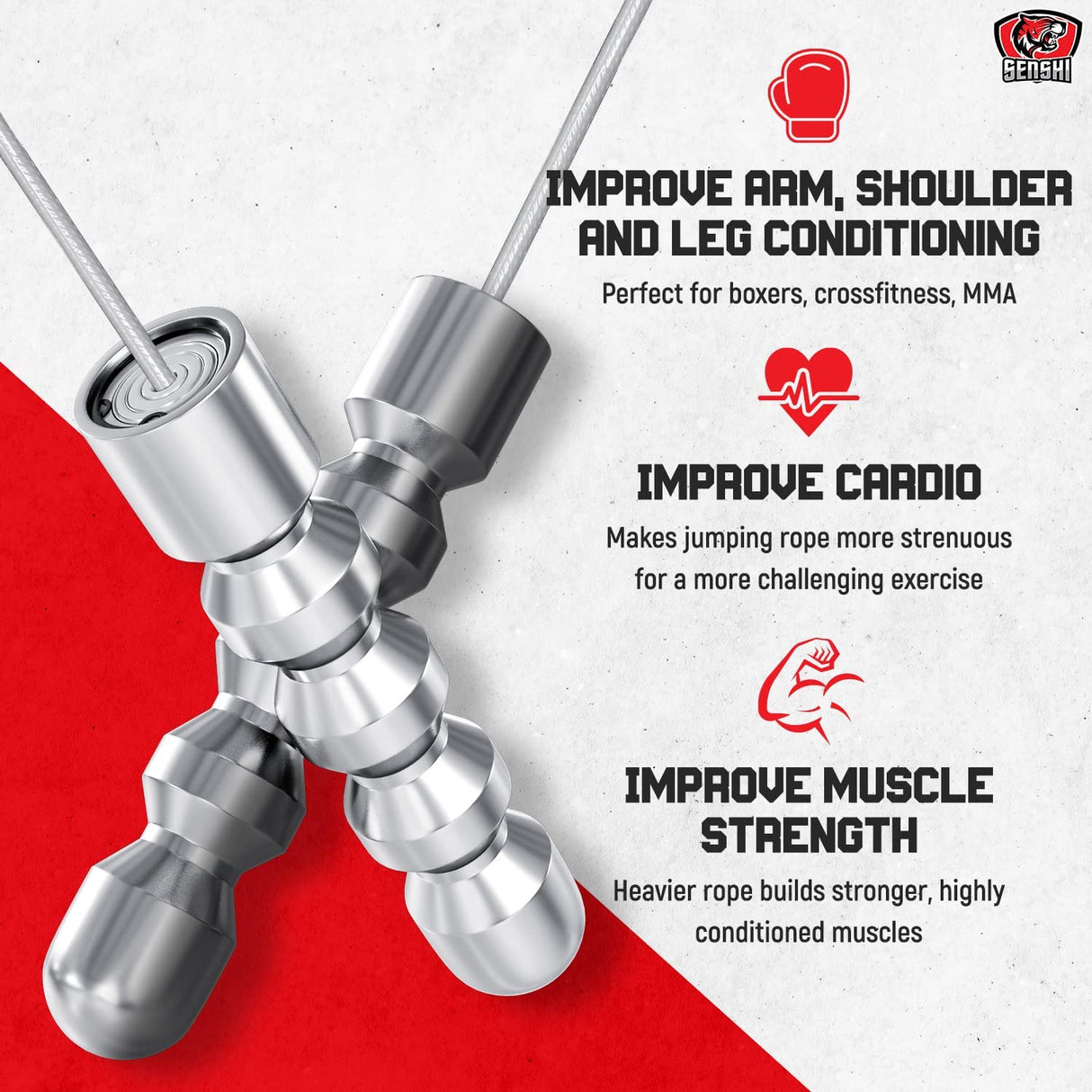 1 kg schweres Springseil