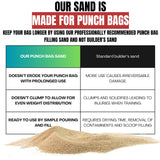 Senshi Japan Punch Bag Filling Sand For Heavy Bags, Boxing, MMA Bags | Adds Weight & Hardens Your Heavy Bag (5, Kilograms) - Senshi Japan