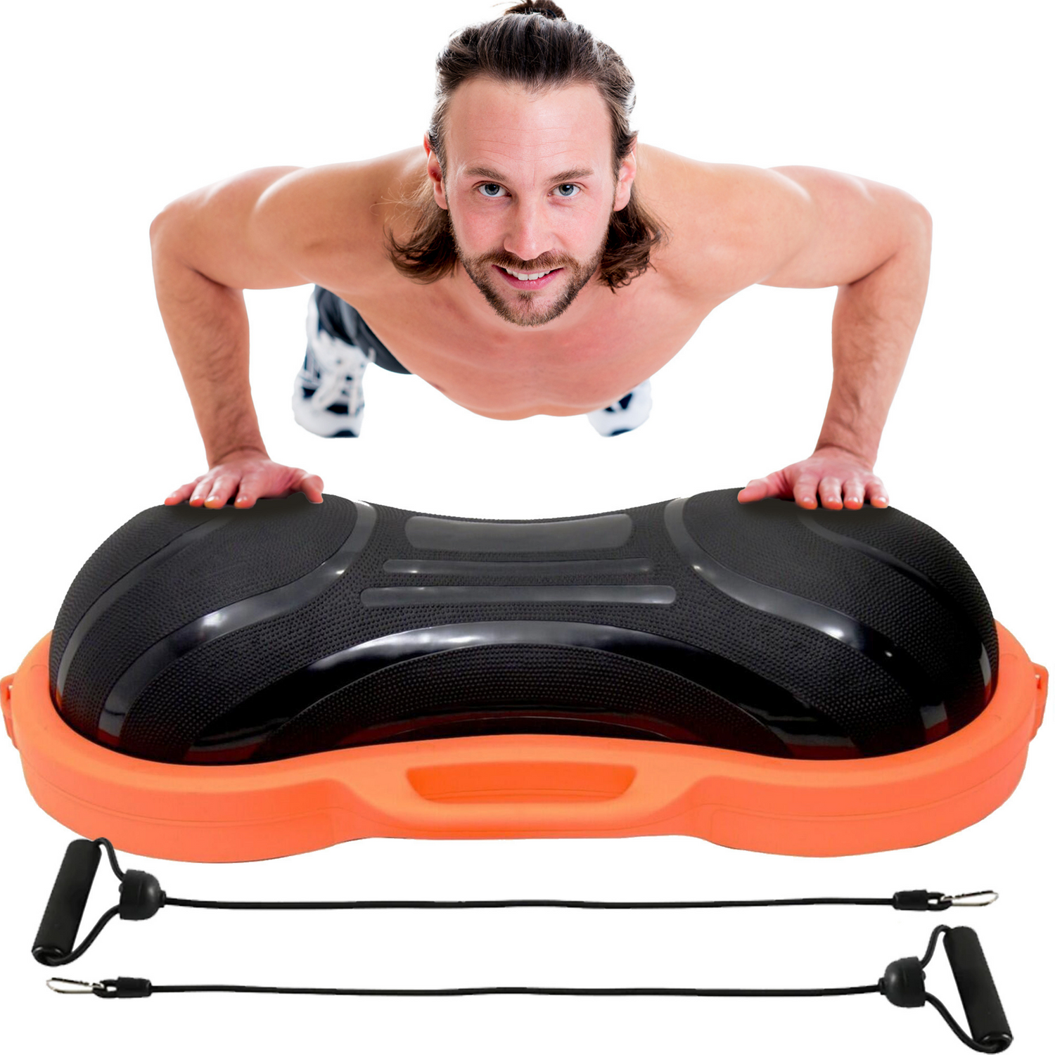 Halber Erdnuss-Balance-Trainer-Stepper Senshi Japan Halber Erdnuss-Balance-Trainer-Stepper Senshi Japan