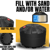 5.5 Ft Free Standing Punch Bag With Cover