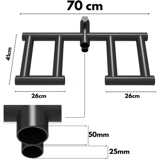 Viking Shoulder Press Fits Olympic & Standard Bars