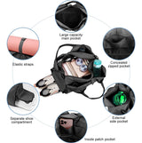 Gym Bag With Shoe Compartment
