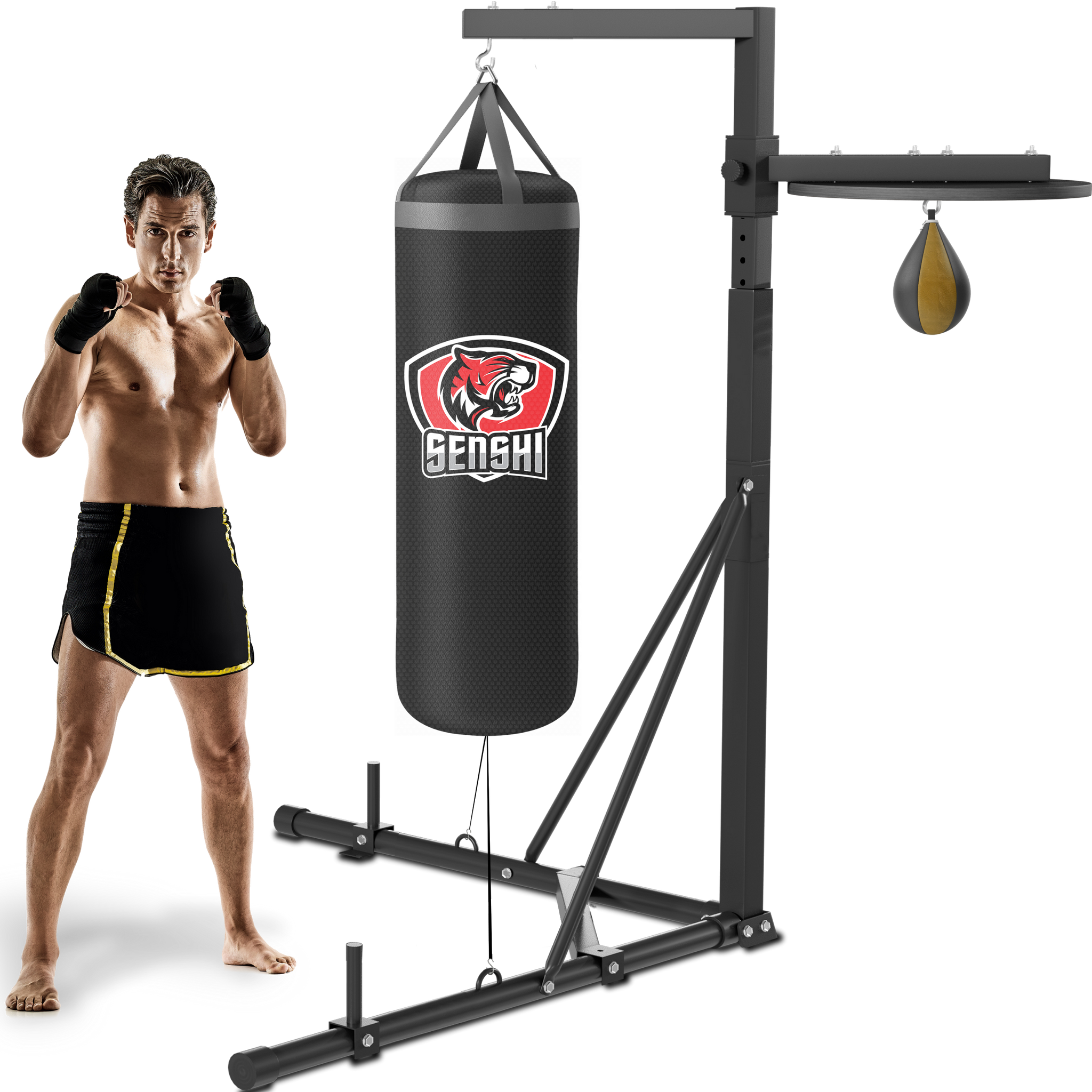 Boxing punch ball hot sale stand