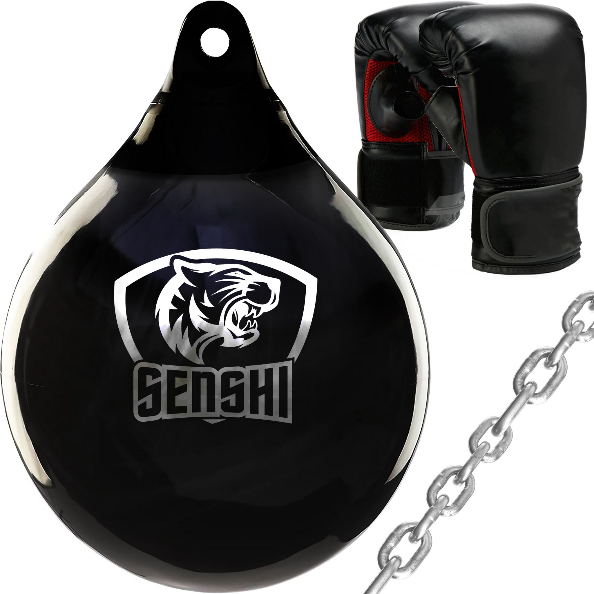 Water Punch Bag - Waterfilled Uppercut, Maize Bag For Boxing