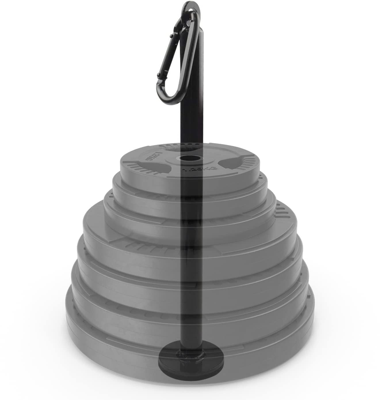 Loading pin weight lifting outlet