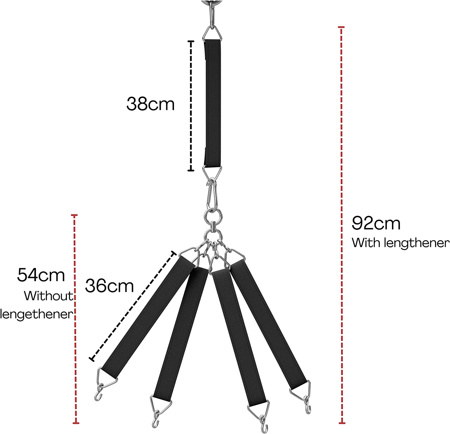Punch Bag Hanging Strap Chain Bundle