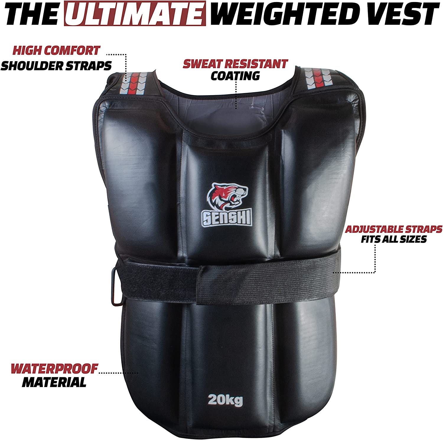 20 KG Gewichtsweste