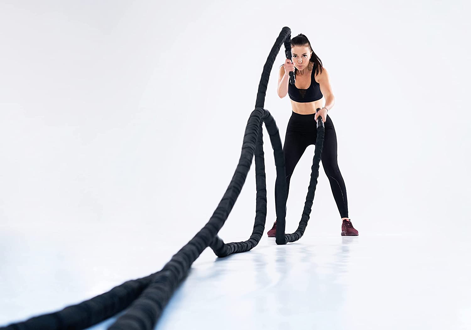 EXTRA Heavy Battle Rope With Wall Anchor