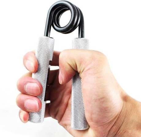 Handgriffe-Set aus Stahl mit festem Widerstand – 1 x 100 lbs. 1x 200 Pfund, 1x 300 Pfund