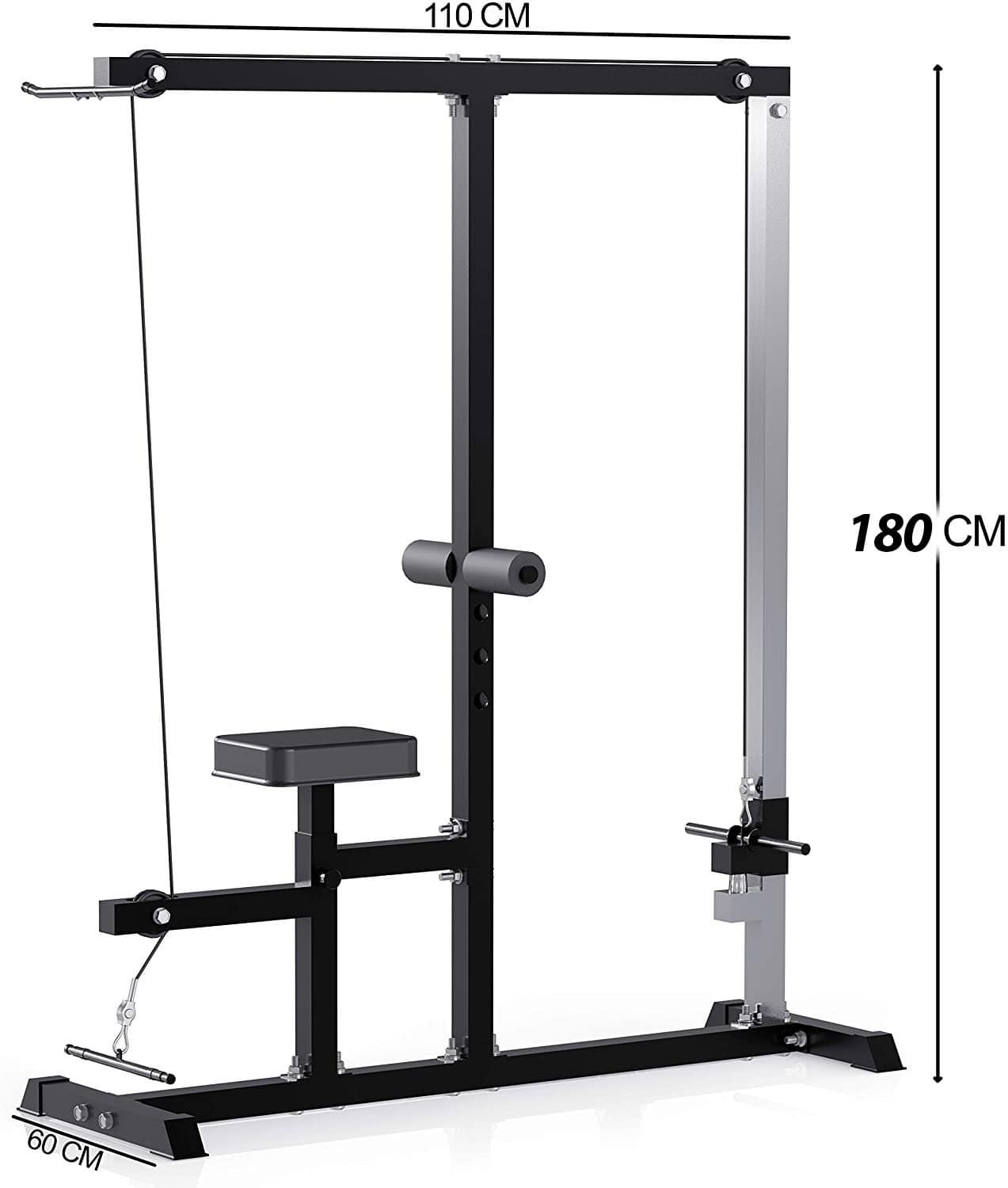 Senshi Japan V3 Cable Machine With Lat Bar Straight Bar 