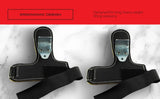 Ganci per sollevamento pesi in pelle, perfetti per stacchi, squat, lat pulldown, pull up