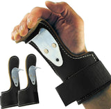 Ganci per sollevamento pesi in pelle, perfetti per stacchi, squat, lat pulldown, pull up