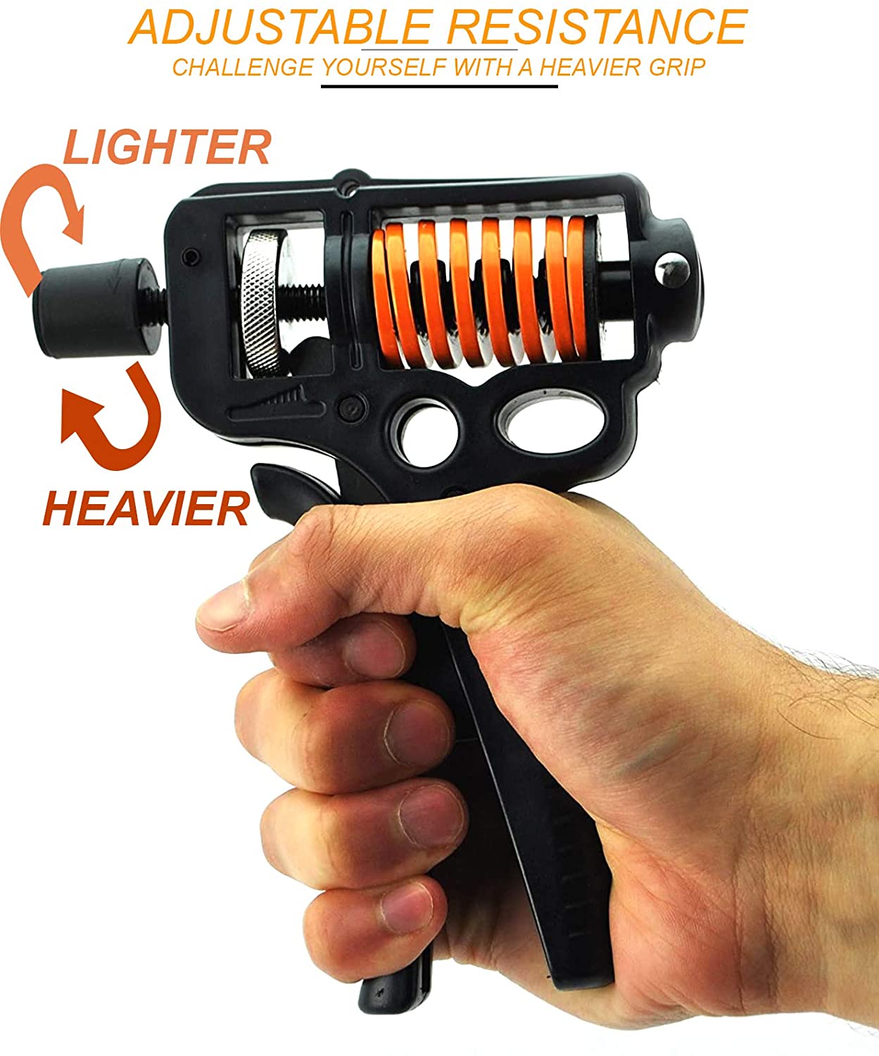 Adjustable Resistance Hand Grip (Up to 50KG)