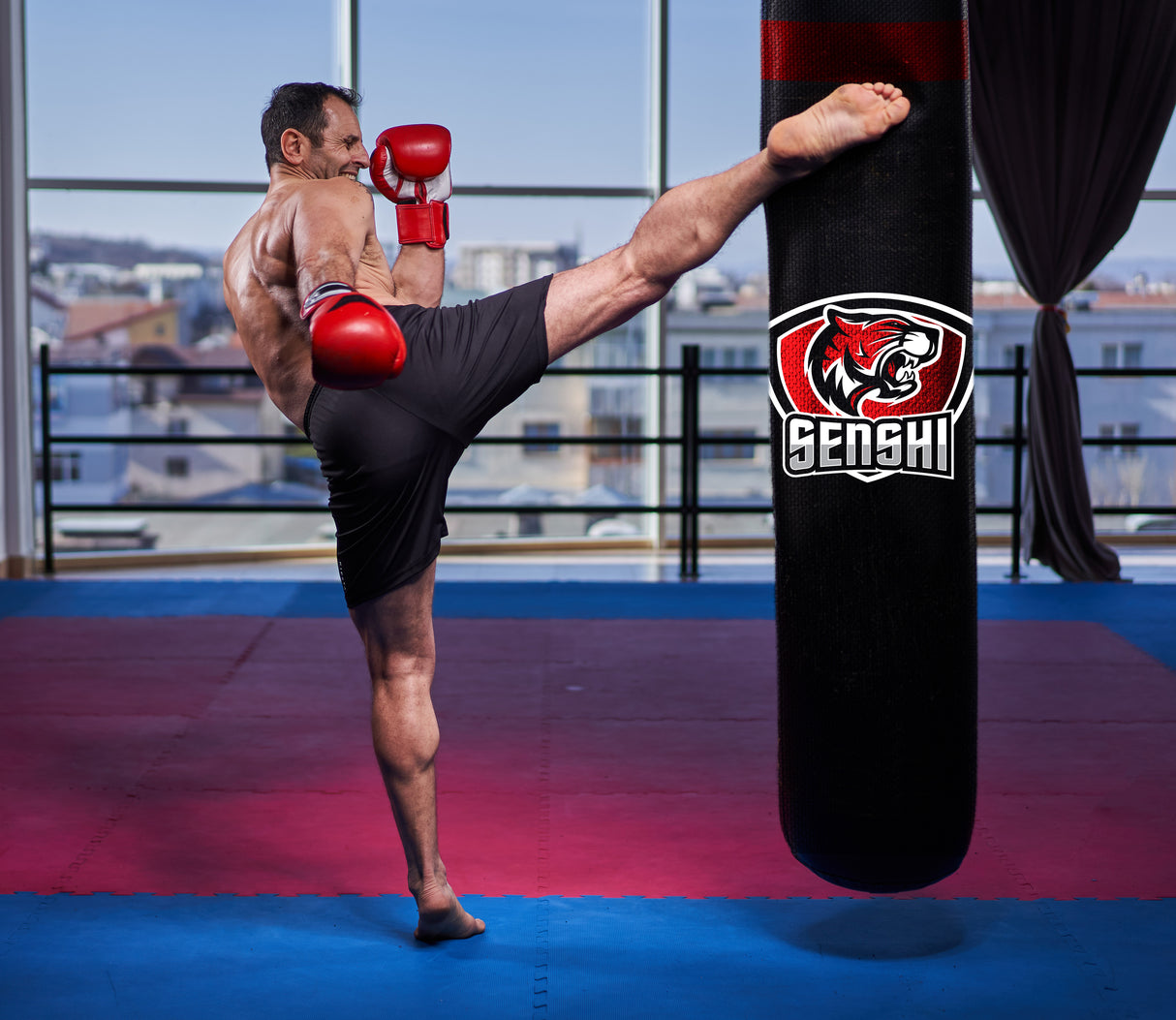 Sacco da boxe per esterni: sacco da boxe resistente alle intemperie e silenzioso per giardini, palestre e garage