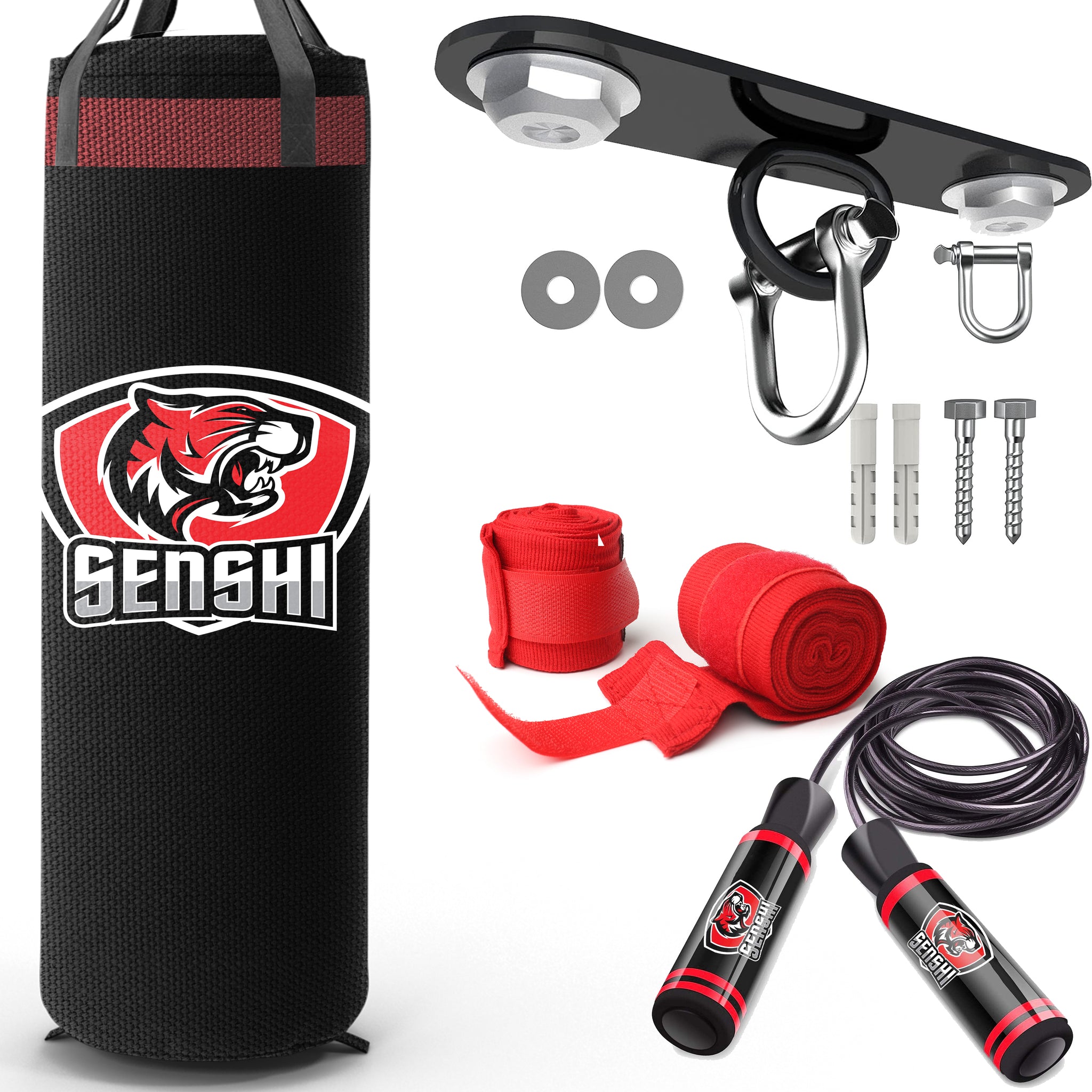 Outdoor Punch Bag - Weatherproof and Quiet Boxing Bag For Gardens, Gyms & Garages