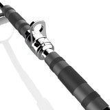 Rubber coated lat bar for cable machines - 24 inch