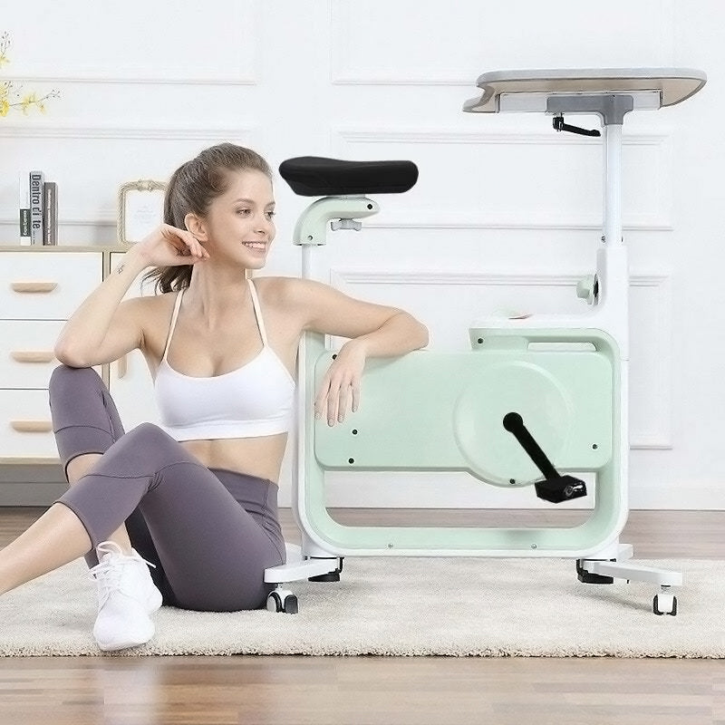 Vélo d'exercice magnétique Senshi Japan avec bureau pour la maison