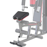 Macchina multifunzionale con cavi da 3 stazioni, 198 kg, per palestre domestiche e commerciali - Sacco da boxe, stazione per dip, lat pulldown e molto altro incluso!
