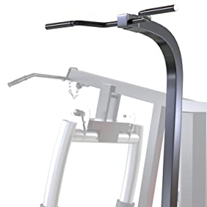 Macchina multifunzionale con cavi da 3 stazioni, 198 kg, per palestre domestiche e commerciali - Sacco da boxe, stazione per dip, lat pulldown e molto altro incluso!