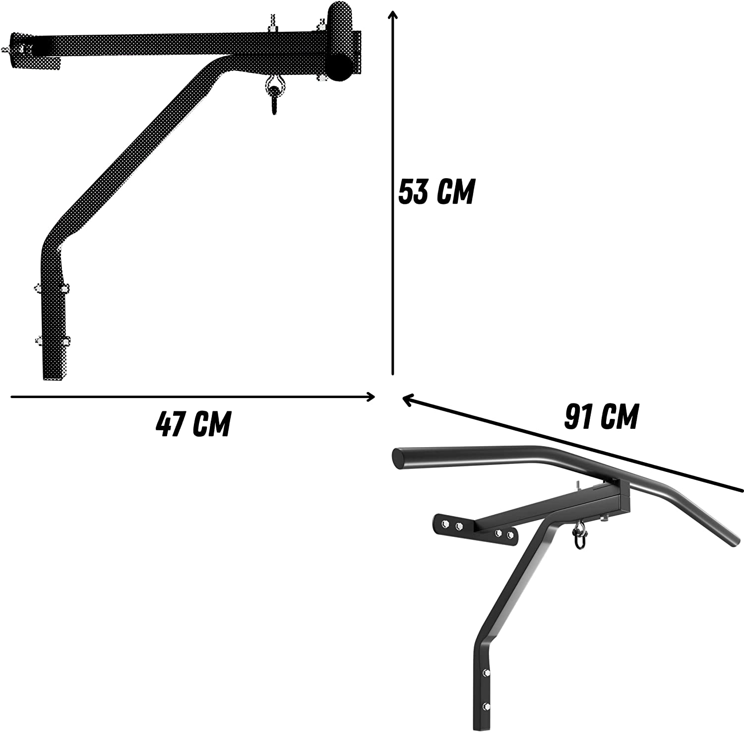 Physionics® Sacco Da Boxe Da Bambini - 30 Cm, Lunghezza 70cm