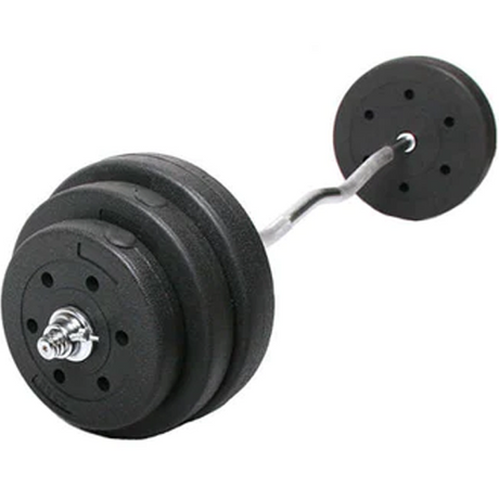 Piastre pesi standard da 25 mm per manubri e bilancieri